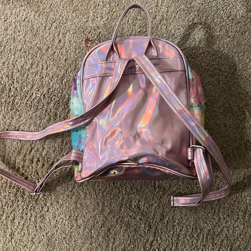 Colorful Cat Ear Mini Backpack - Picture 3 of 4